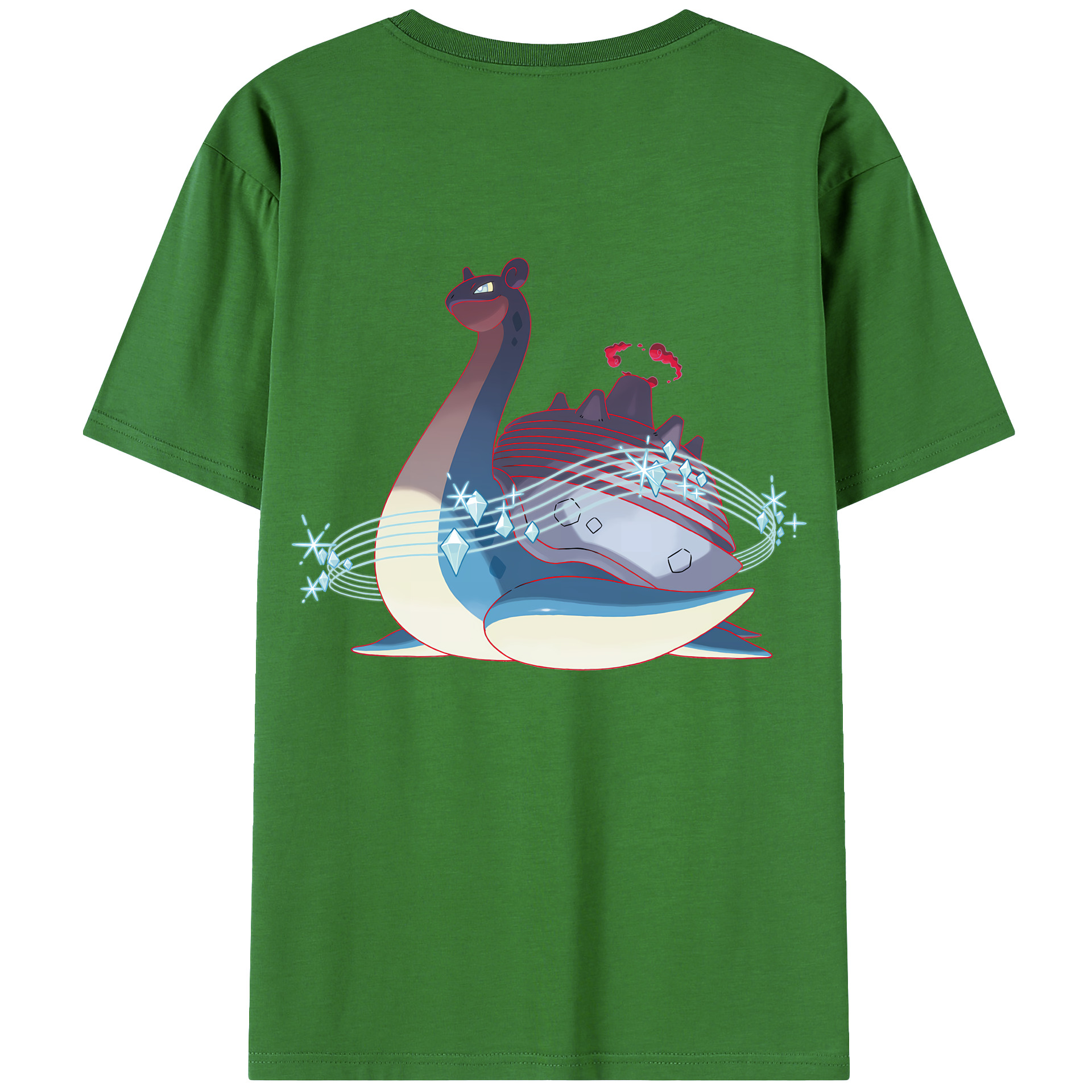 （画像用） ポケットモンスター Pokémon レディース半袖Tシャツ(バックプリント)